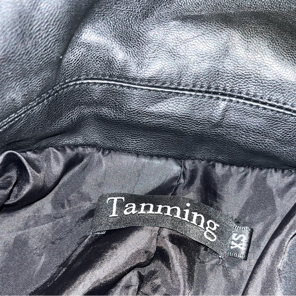 🏍️Faux Leather Jacket🏍️ - Picture 3 of 4